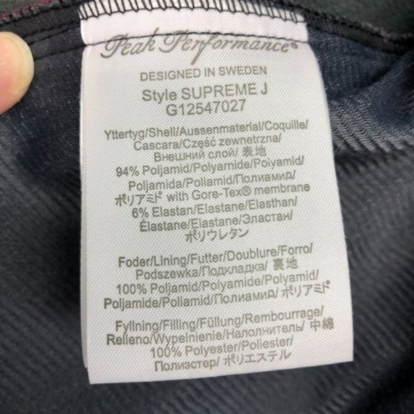 Peak Performance Supreme J Magenta Softshell Womens Jacket Removable hood XL - Picture 6 of 7